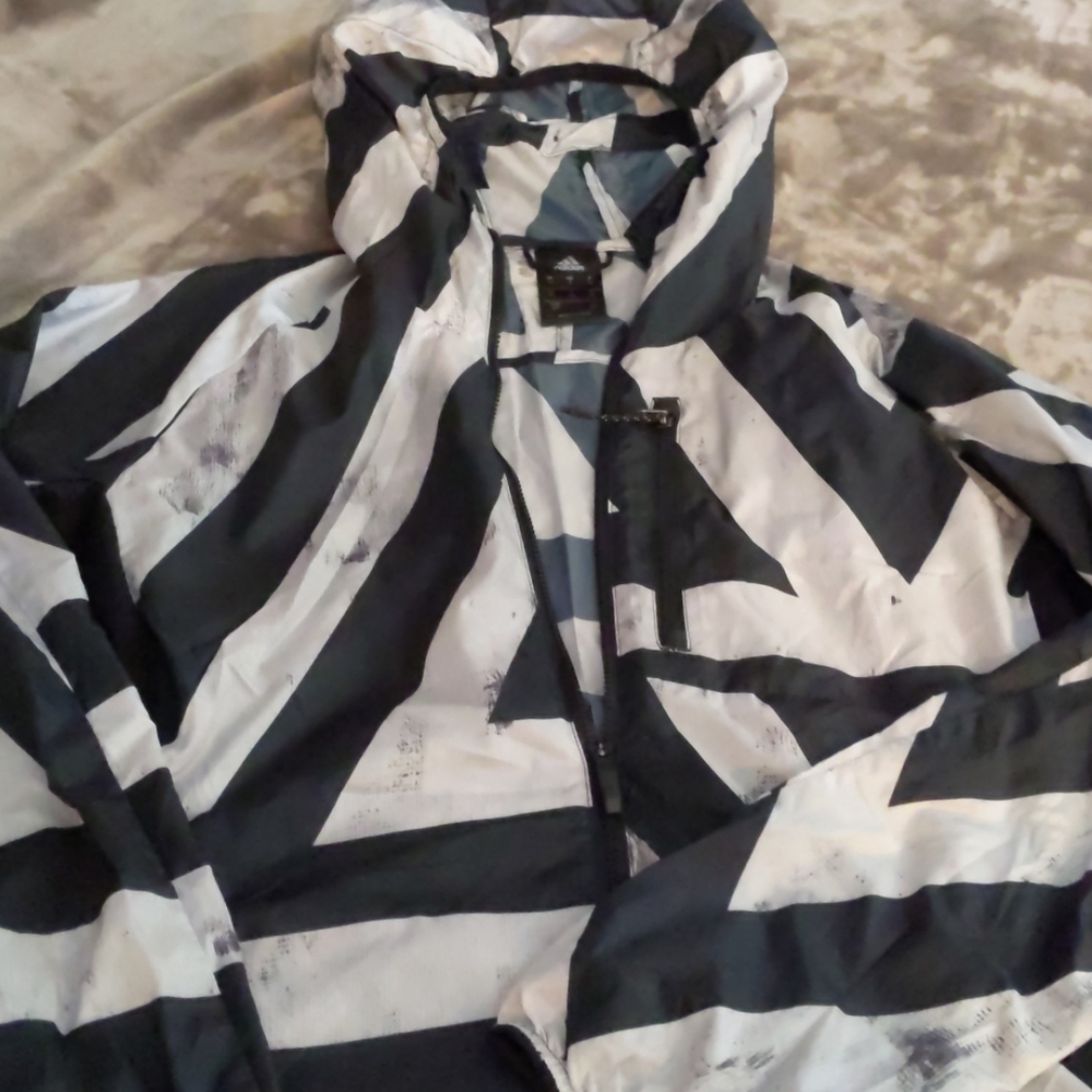 Lightweight Adidas windbreaker jacket